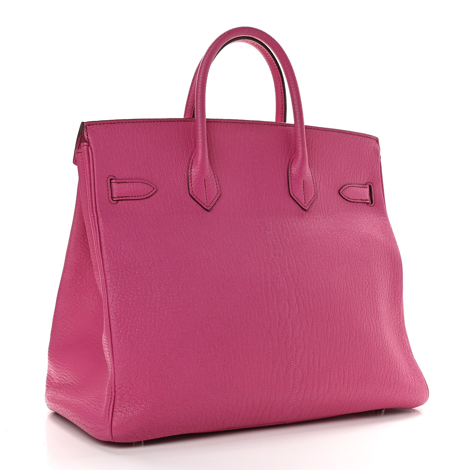 Hermes Chevre de Coromandel HAC Birkin 32 Fuchsia 2 of 9