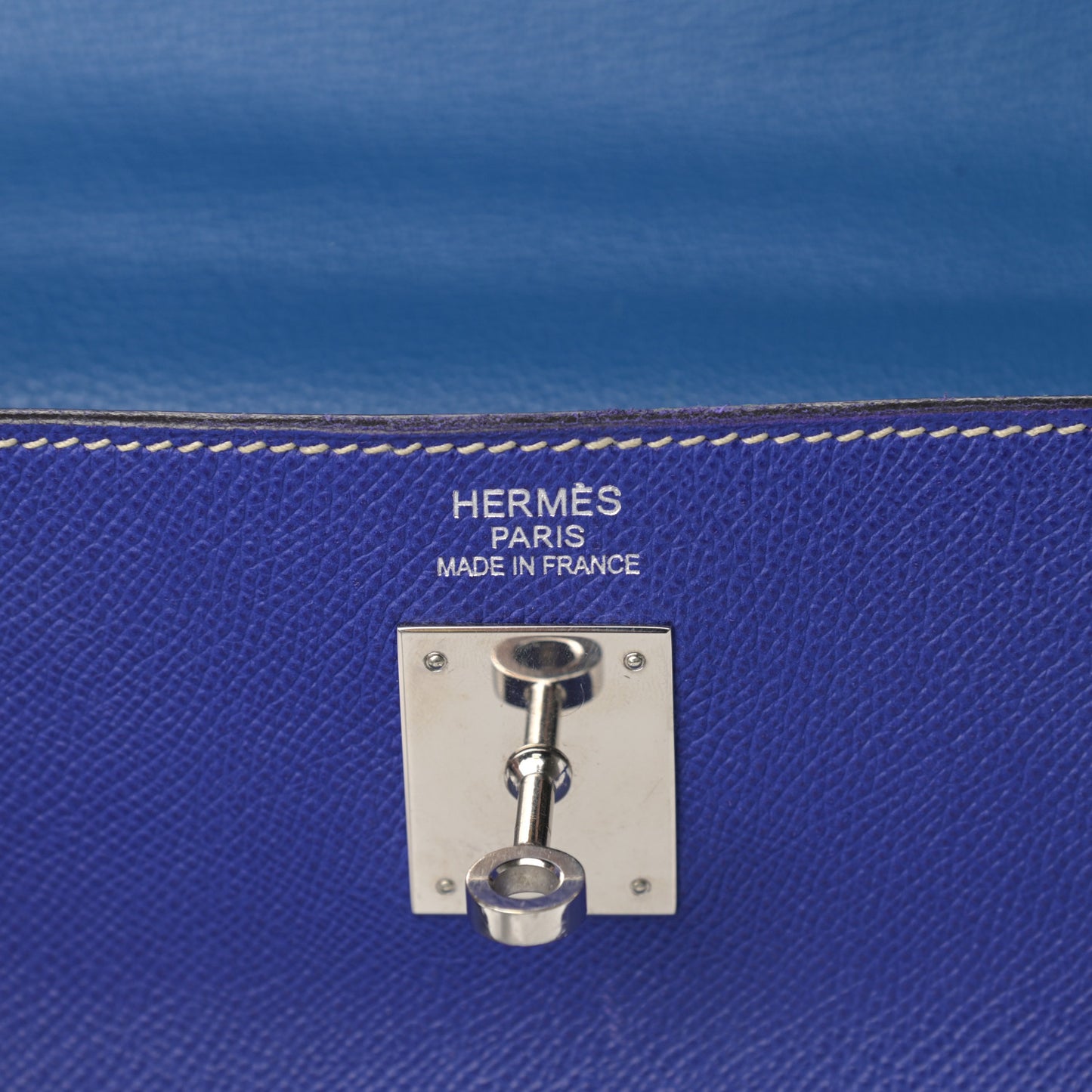 Epsom Candy Kelly Retourne 35 Bleu Electrique Mykonos