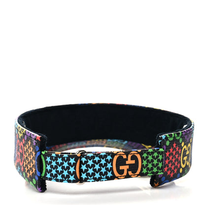 Gucci GG Supreme Monogram Psychedelic Izzy Visor M Black Multicolor 4 of 7
