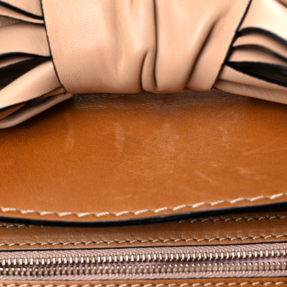 Valentino Garavani Nappa Large Aphrodite Bow Satchel Taupe 12 of 23