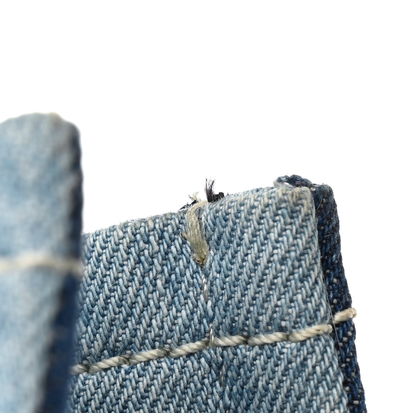 Denim Canvas Large The Tote Bag Blue