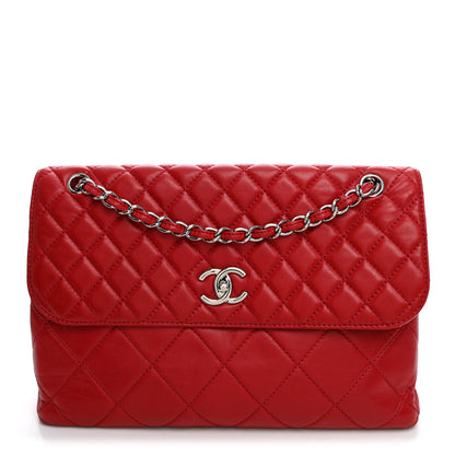 Chanel Calfskin Quilted In the Business Flap Bag Red 1 of 10