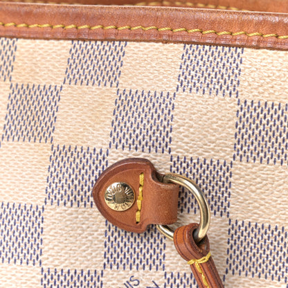 Louis Vuitton Damier Azur Neverfull MM 9 of 13