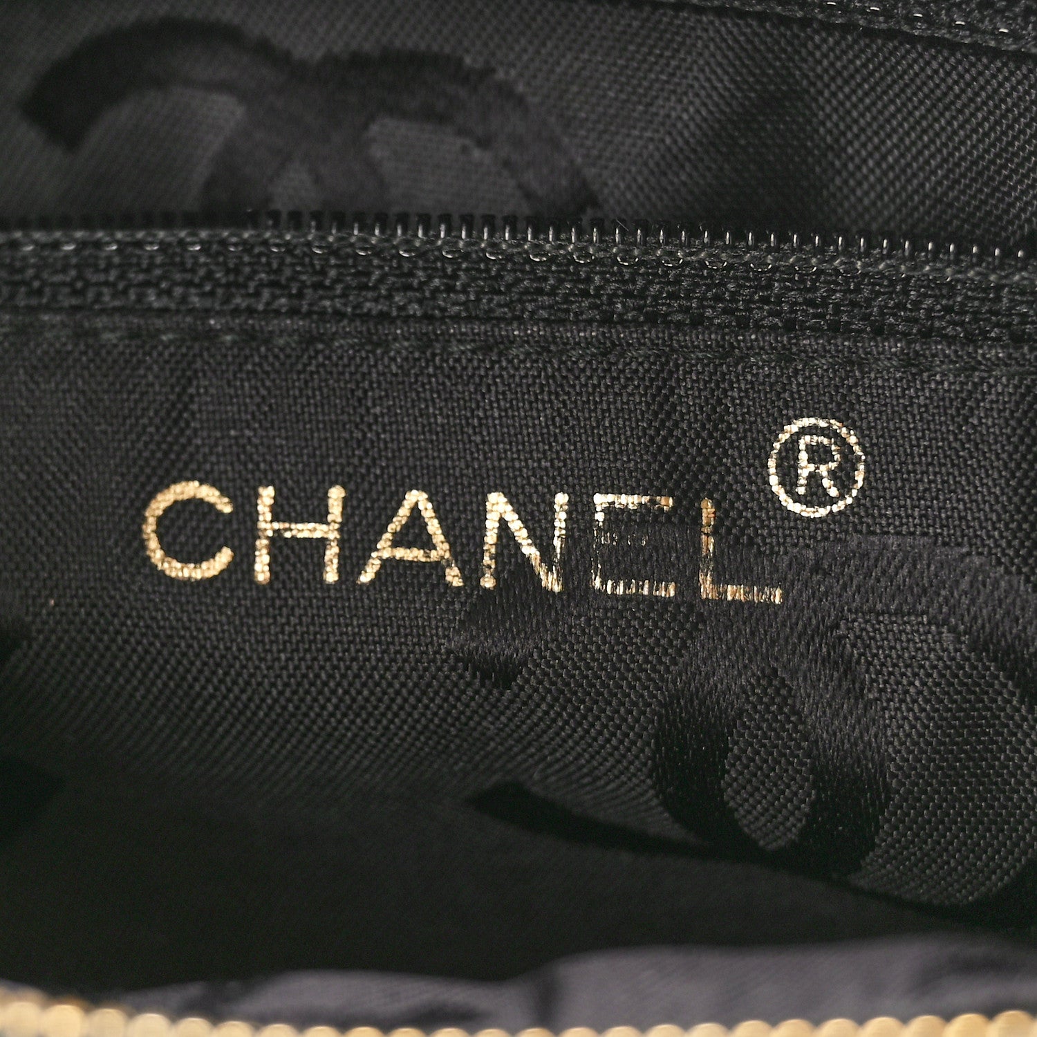 Chanel Lambskin Chevron Quilted Camera Case Black 6 of 10