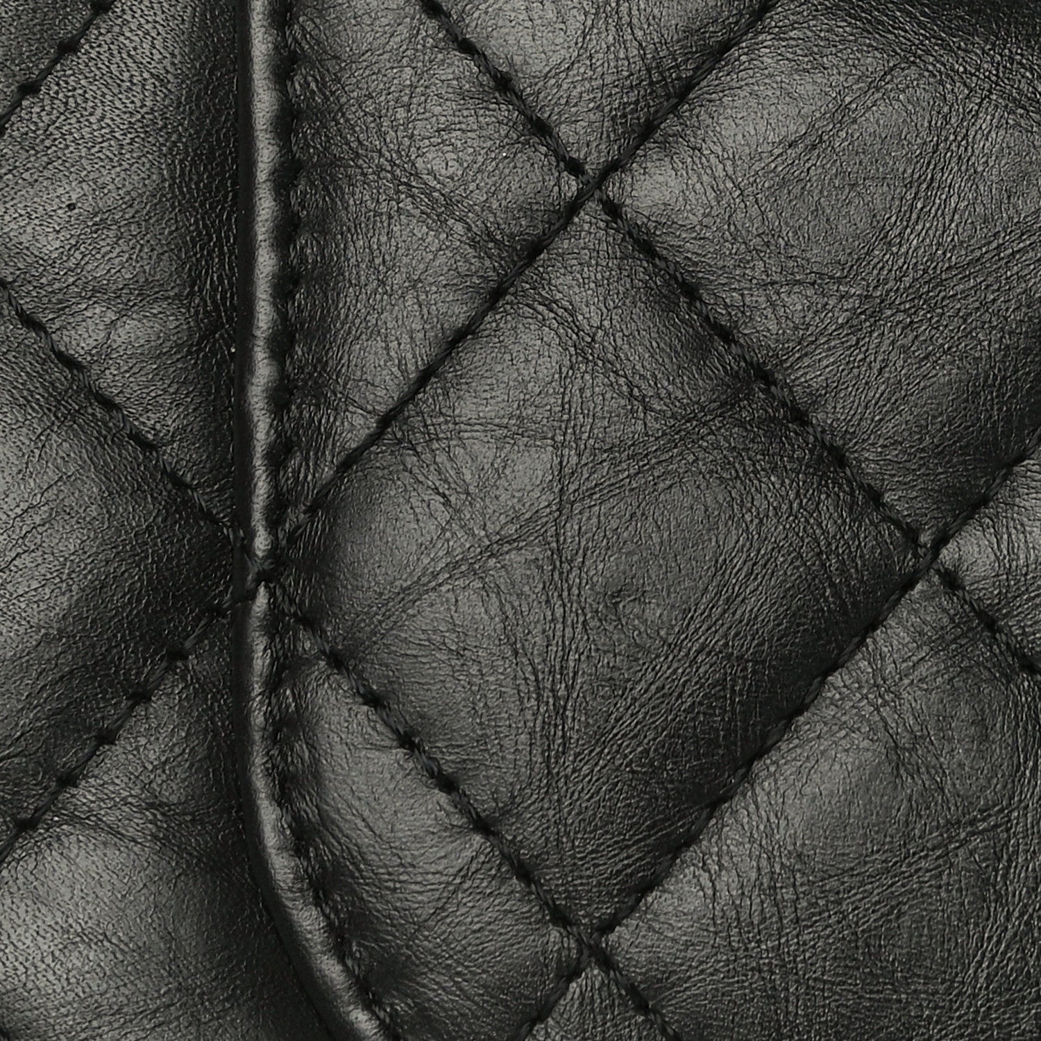 Chanel Aged Calfskin Quilted Reissue Wallet On Chain WOC Black 25 of 27
