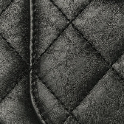 Chanel Aged Calfskin Quilted Reissue Wallet On Chain WOC Black 25 of 27