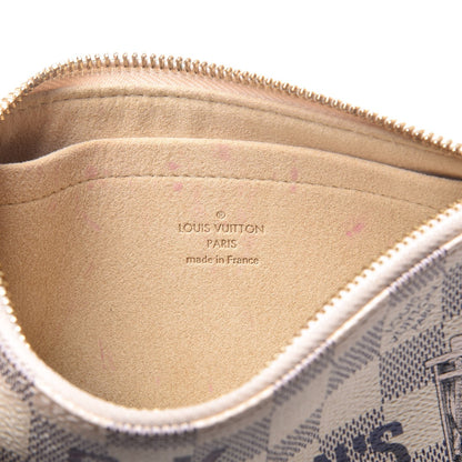 Louis Vuitton Damier Azur Trunk Pochette Milla MM 6 of 9