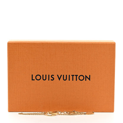 Louis Vuitton Metal LV Eclipse Bracelet Gold 6 of 6