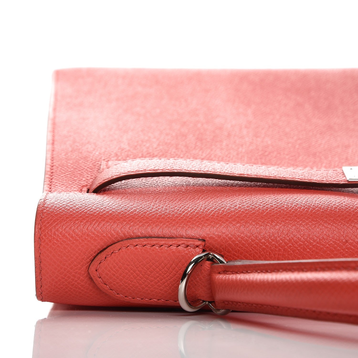 Hermes Epsom Kelly Sellier 32 Rose Jaipur 23 of 33