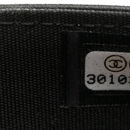 Chanel Caviar Quilted Boy Wallet On Chain WOC Black 8 of 11