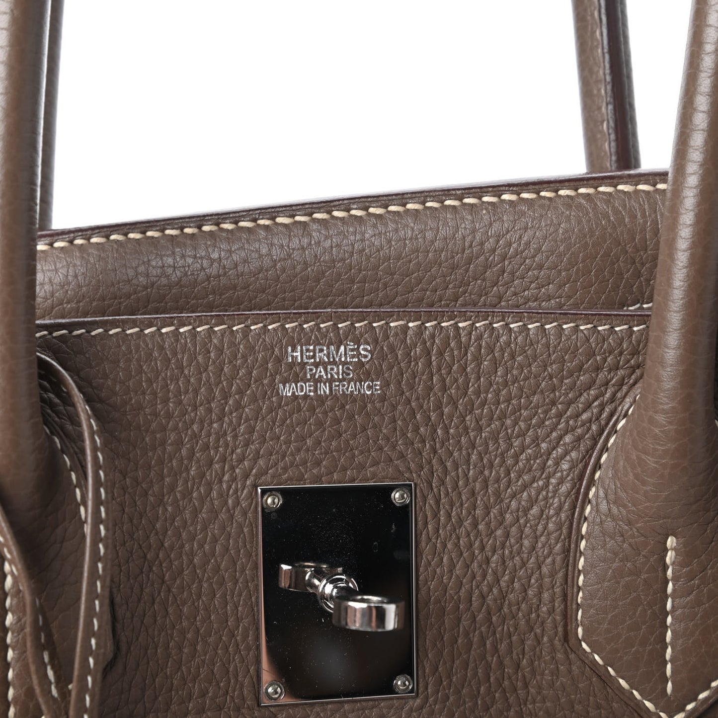 Taurillon Clemence JPG Shoulder Birkin II 42 Etoupe