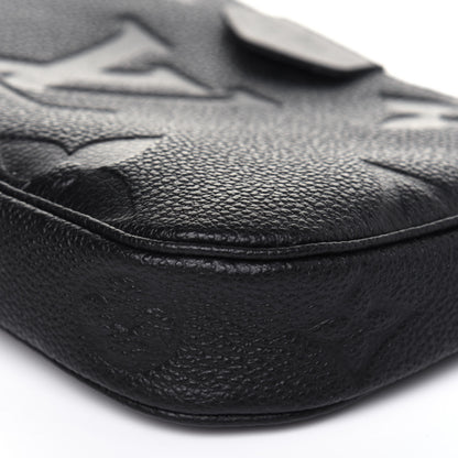 Louis Vuitton Empreinte Monogram Giant Multi Pochette Accessories Large Pochette Black 8 of 11