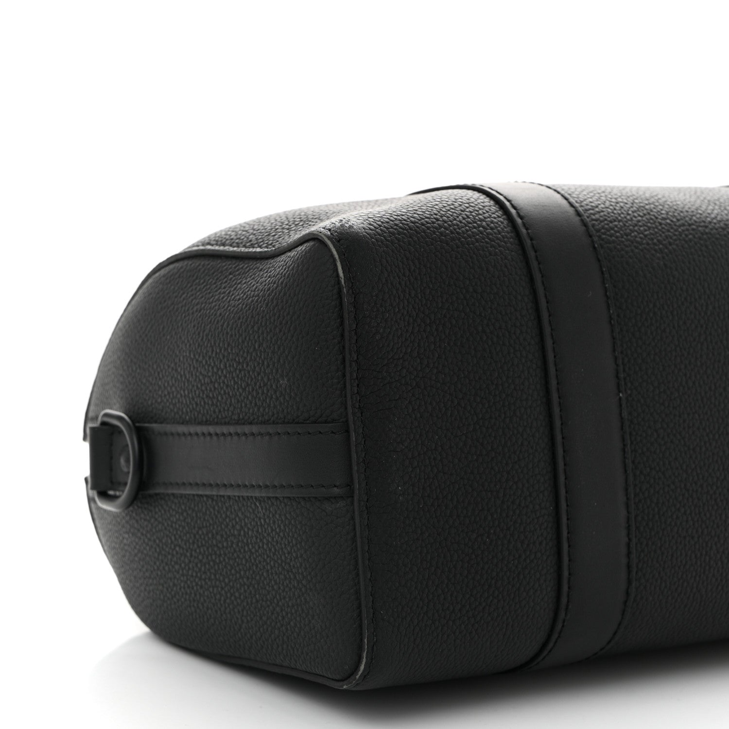 Louis Vuitton Grained Calfskin Aerogram City Keepall Black 8 of 12