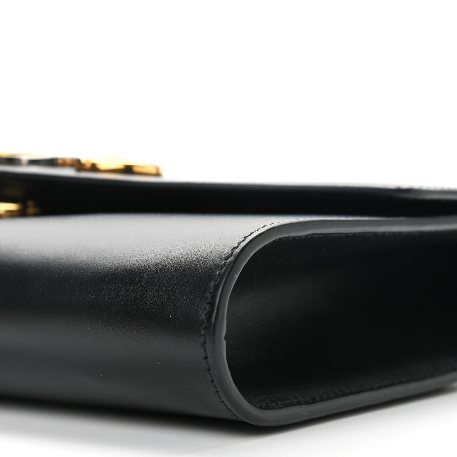 Gucci Smooth Calfskin Small Zumi Top Handle Shoulder Bag Black 10 of 10