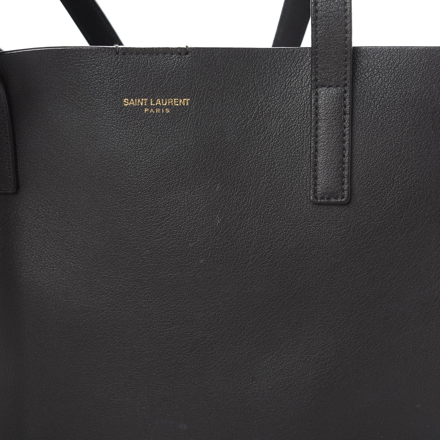 Calfskin Large Shopping Tote Coal