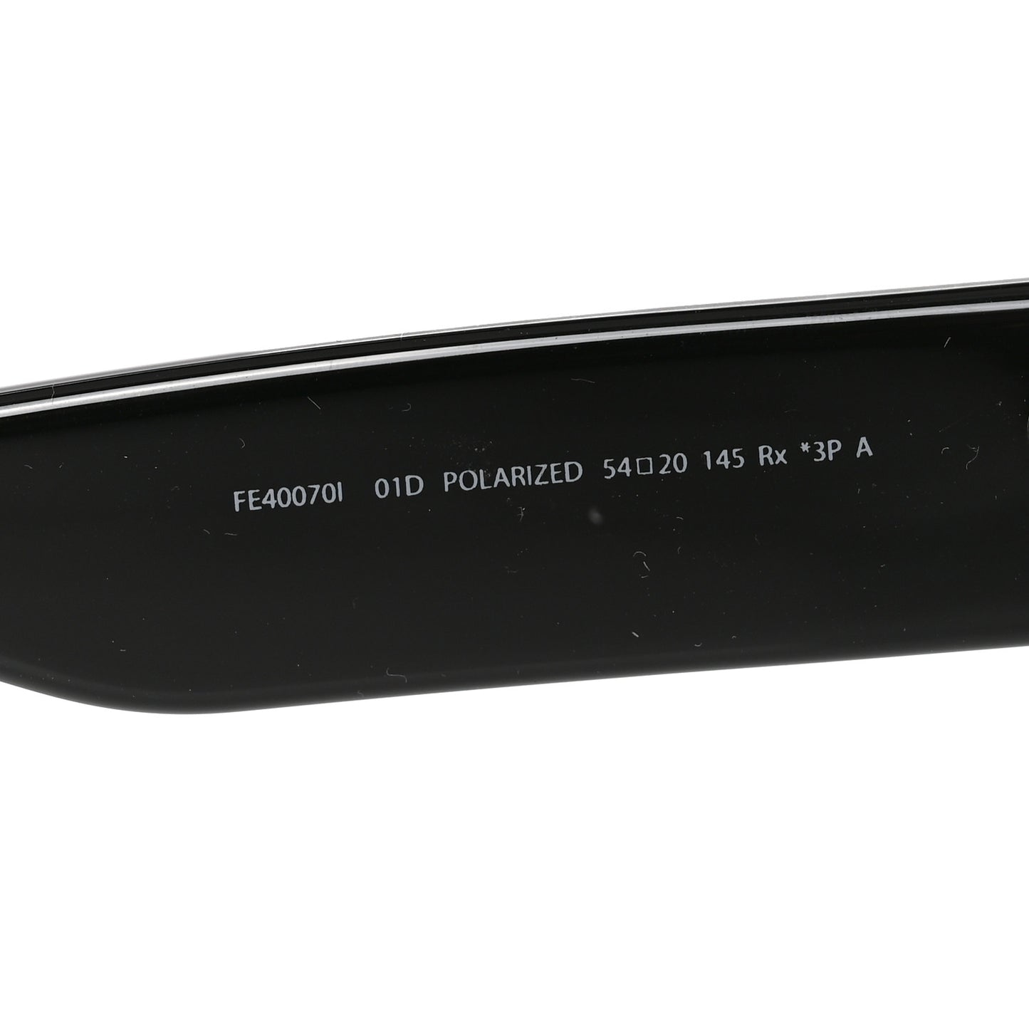 Acetate Fendigraphy Square Sunglasses FE40070I Black