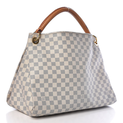 Louis Vuitton Damier Azur Artsy MM 3 of 17