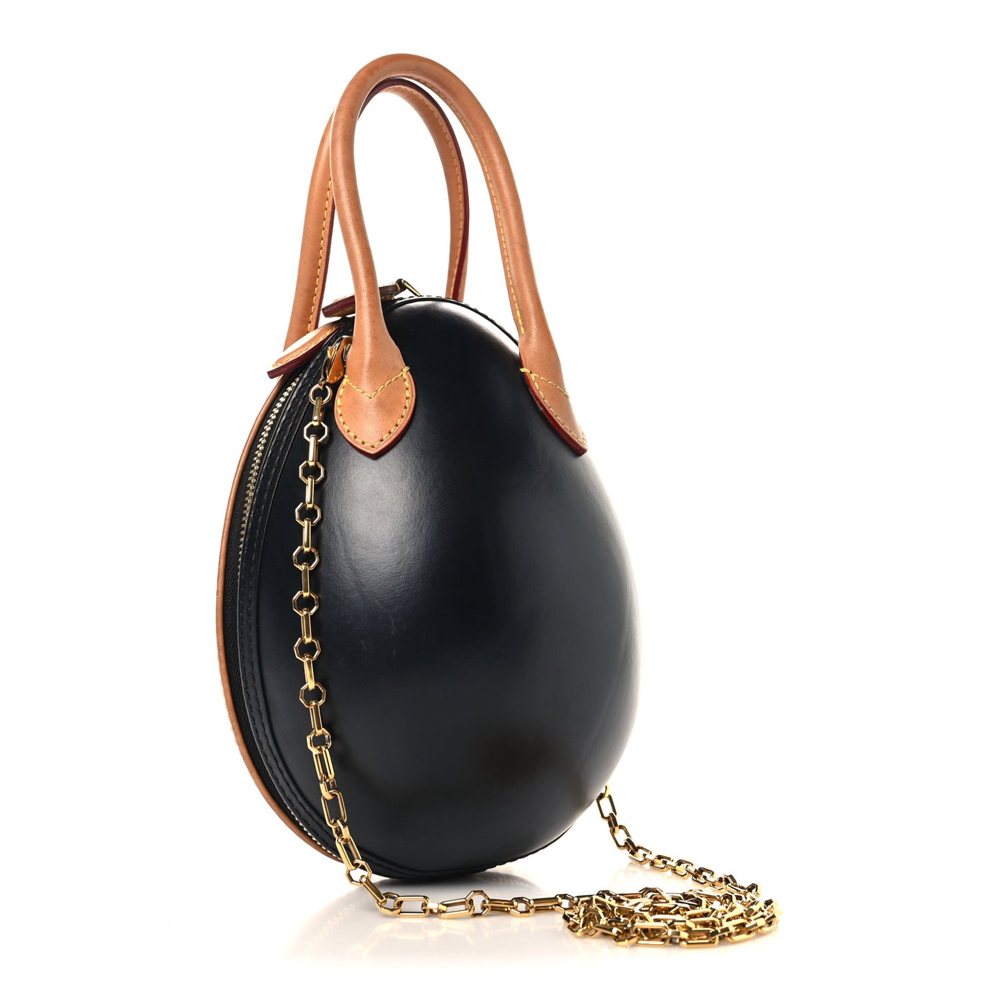 Monogram Egg Bag Black