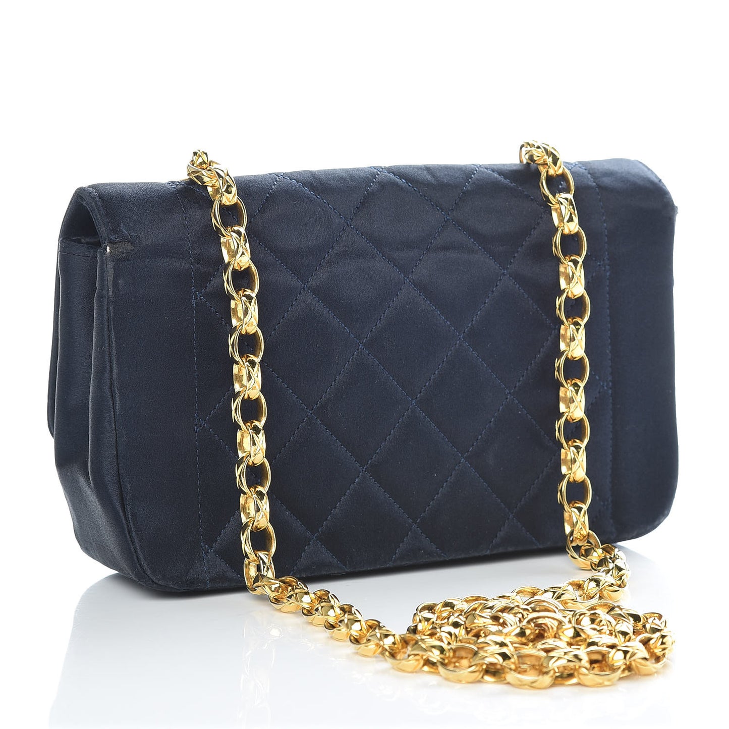 Lambskin Jumbo Flap Black