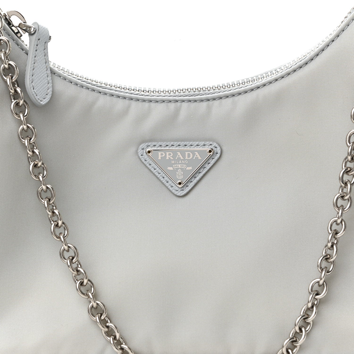 Prada Re-Nylon Saffiano Re-Edition 2005 Shoulder Bag Fiordaliso 10 of 13