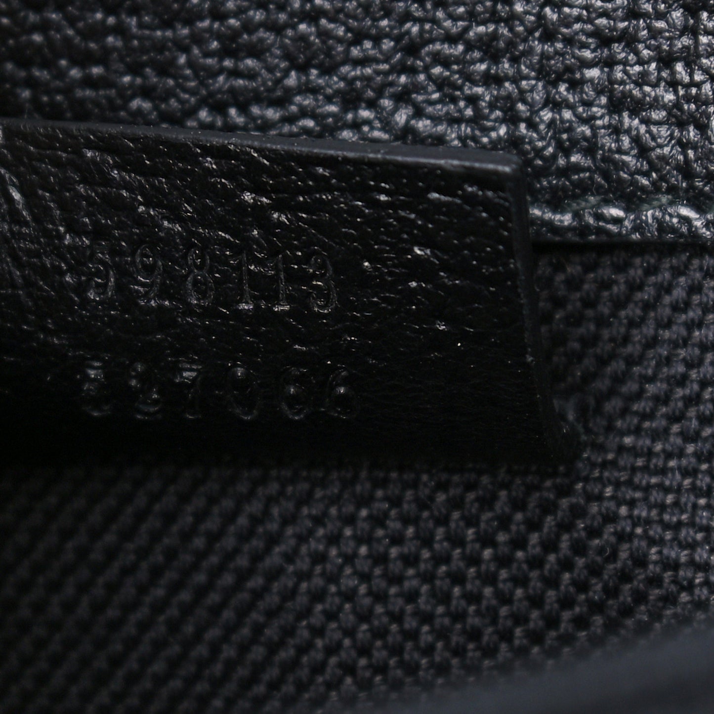 GG Supreme Monogram Psychedelic Slim Belt Bag Black