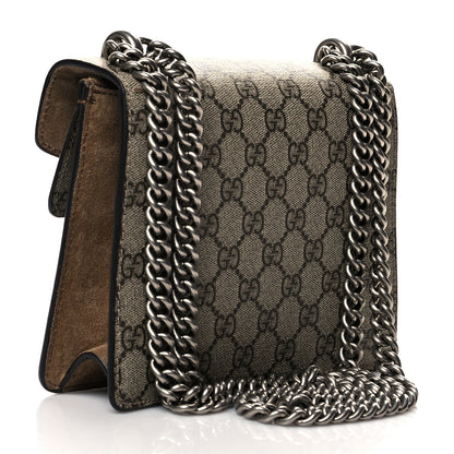 Gucci GG Supreme Monogram Mini Dionysus Shoulder Bag Taupe 3 of 14