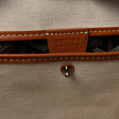Goyard Goyardine Artois MM Black Gold 6 of 9