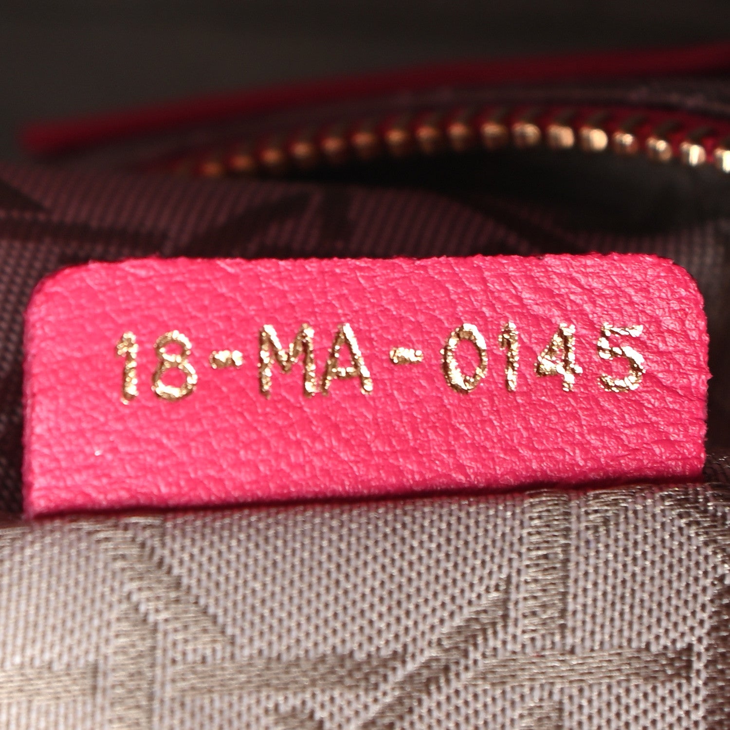 Christian Dior Lambskin Cannage Mini Lady Dior Fuchsia 7 of 9