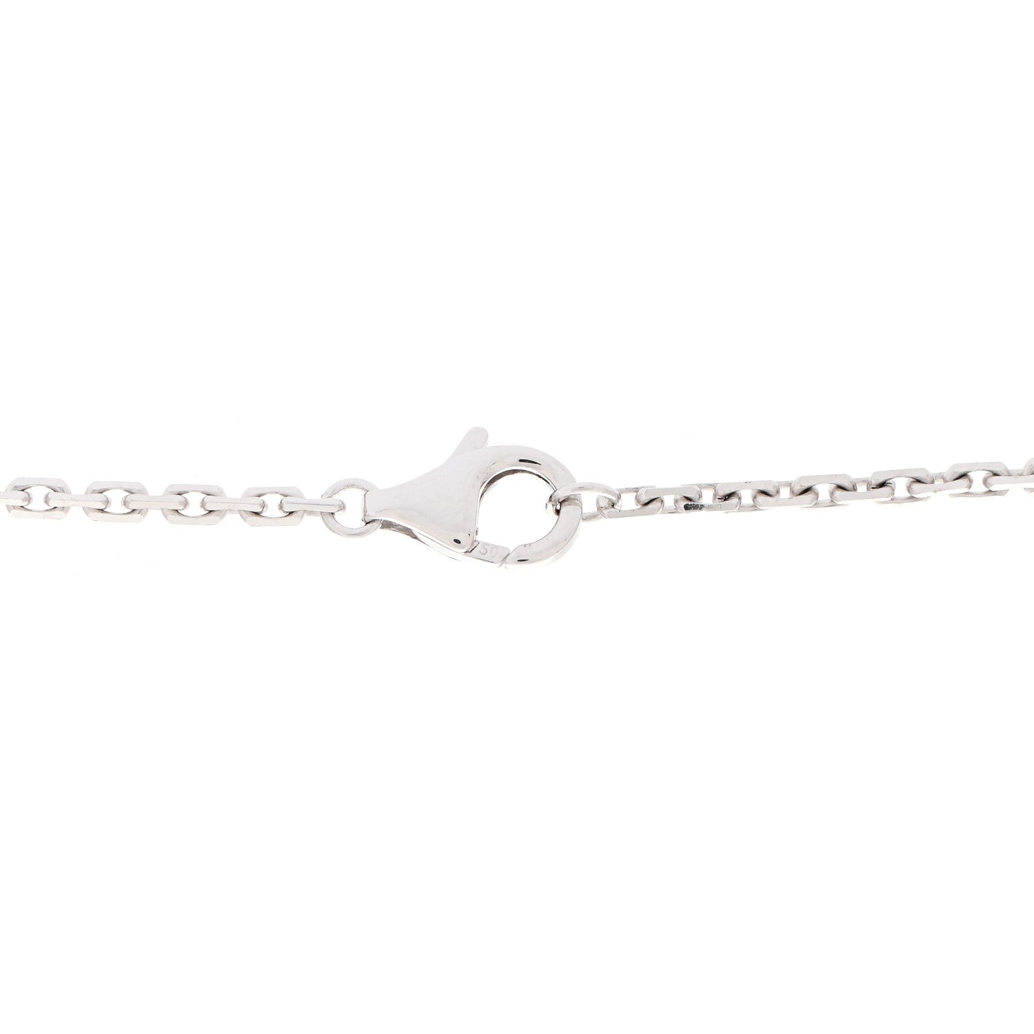 Cartier 18K White Gold LOVE Pendant Necklace 6 of 7