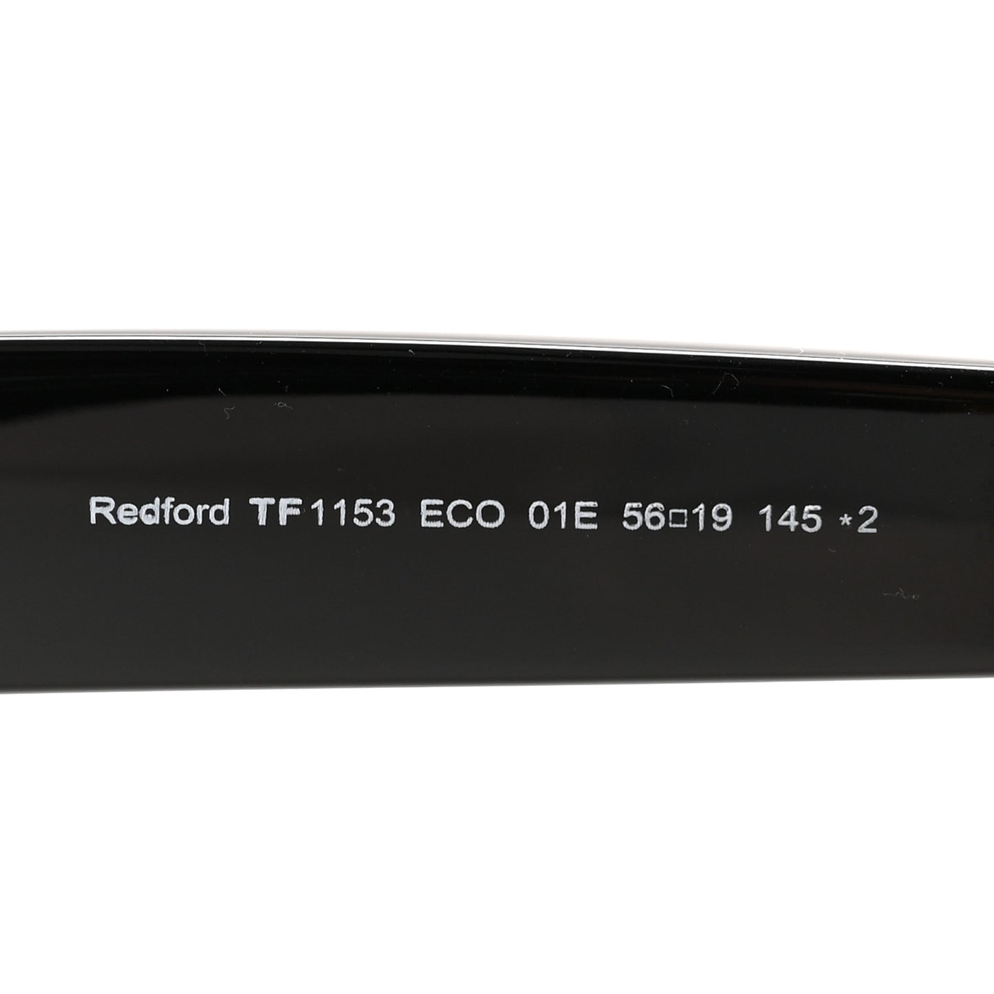 Acetate Redford Sunglasses TF1153 Black