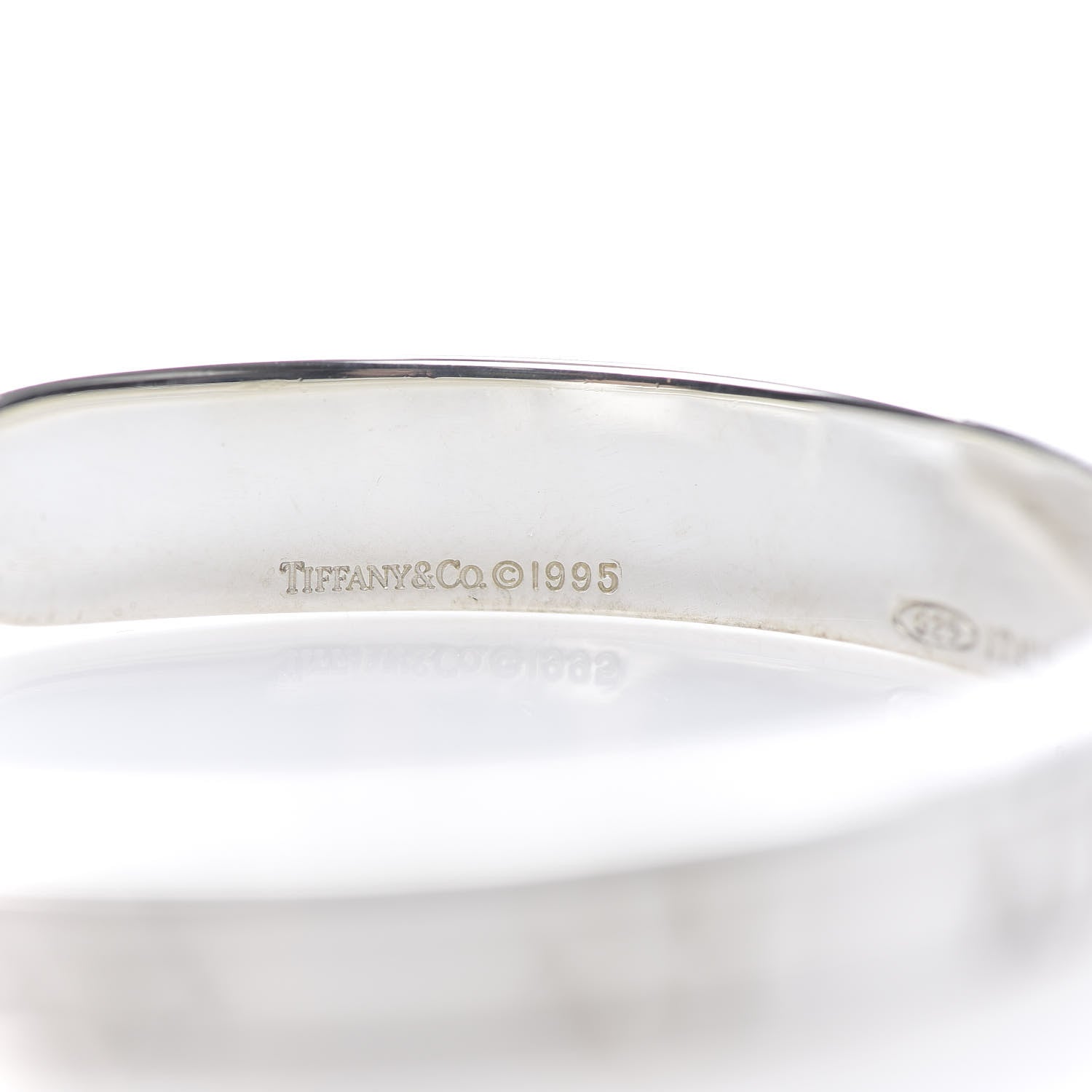 Tiffany Sterling Silver Atlas Cuff Bracelet 4 of 5