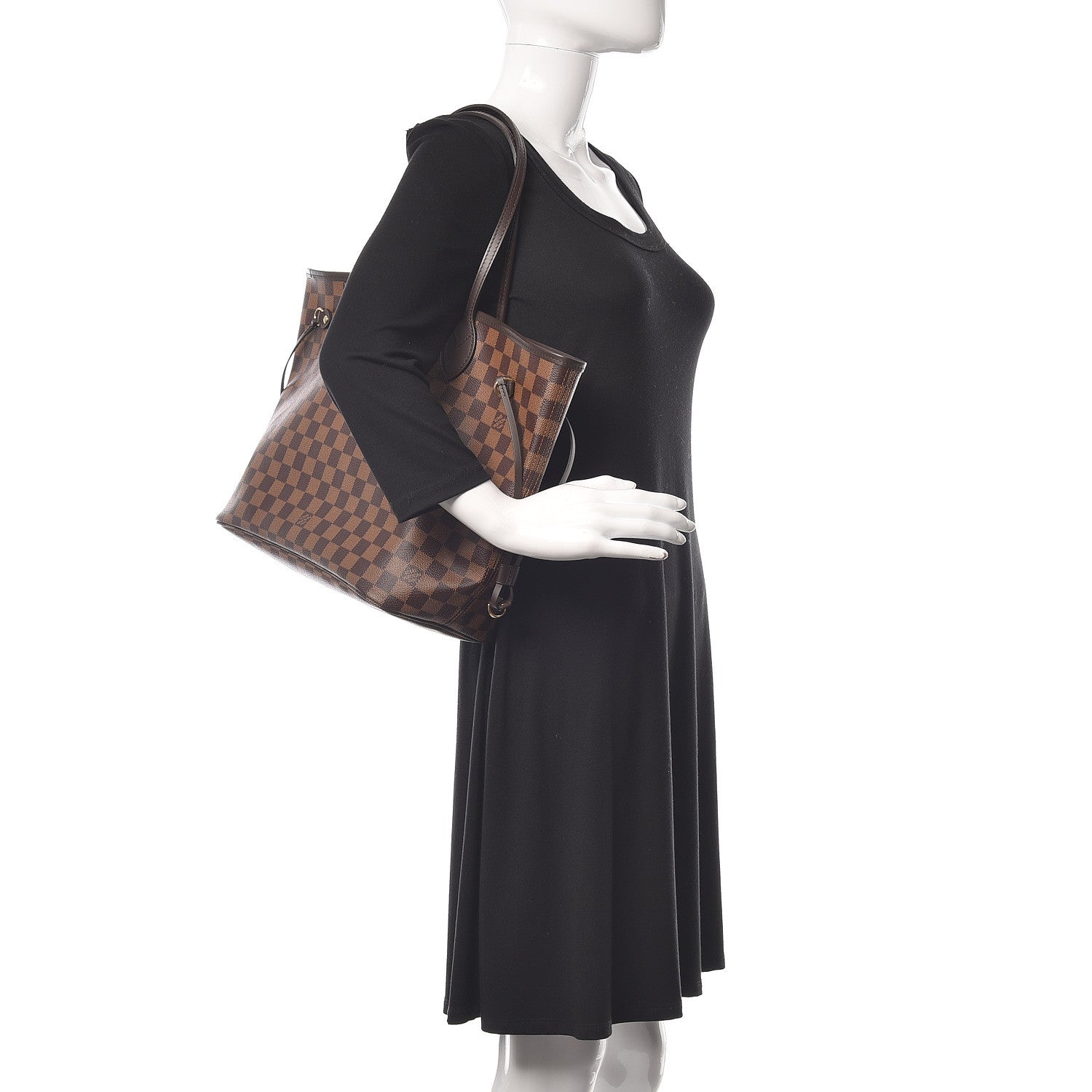 Louis Vuitton Damier Ebene Neo Neverfull MM 2 of 11