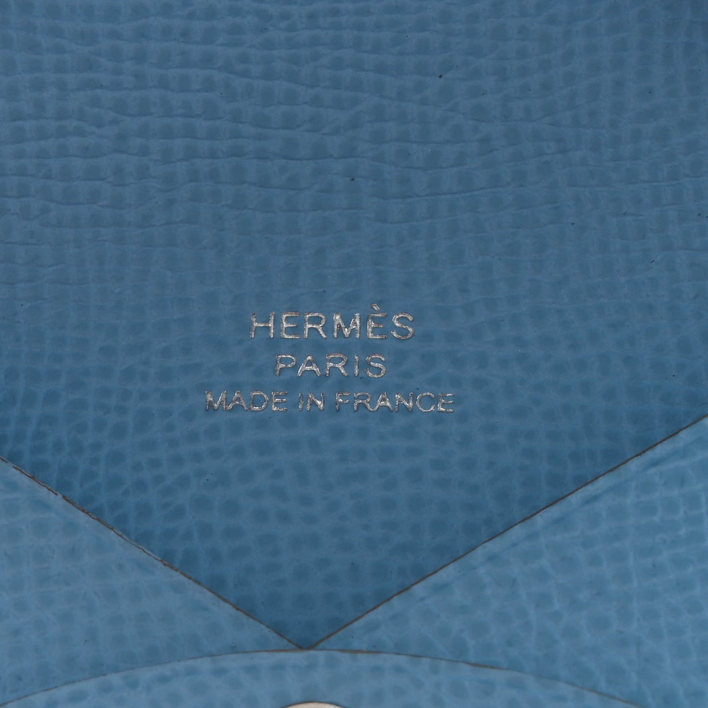 Epsom Calvi Card Case Celeste