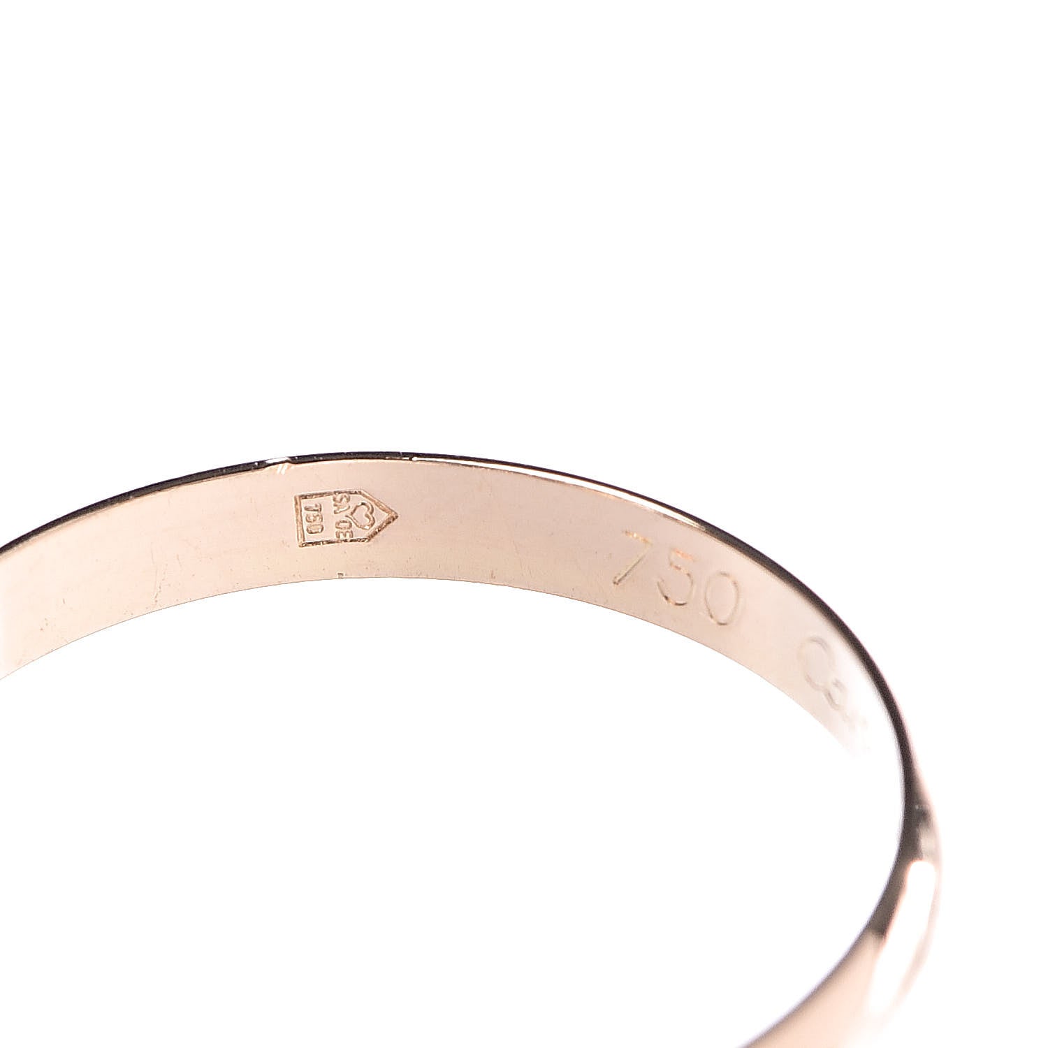 Cartier 18K Pink Yellow White Gold Small Trinity Ring 51 5.75 4 of 6