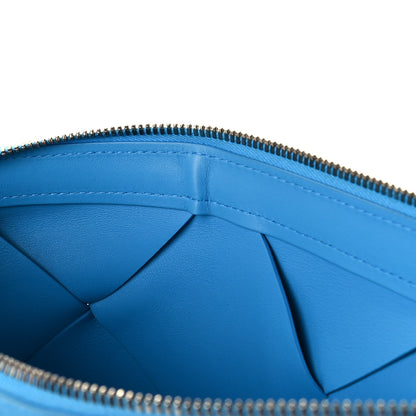 Bottega Veneta Nappa Maxi Blown Up Intrecciato Pouch Clutch Swimming Pool 11 of 13