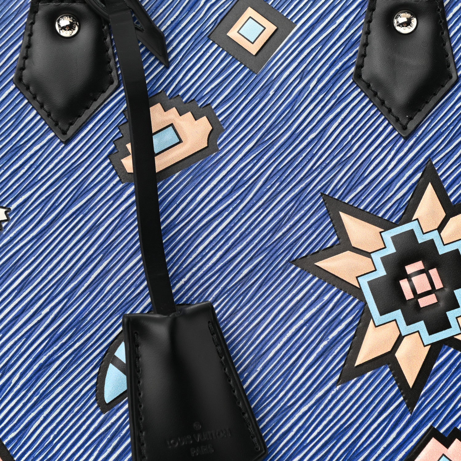 Louis Vuitton Epi Azteque Alma PM Denim Light 7 of 12