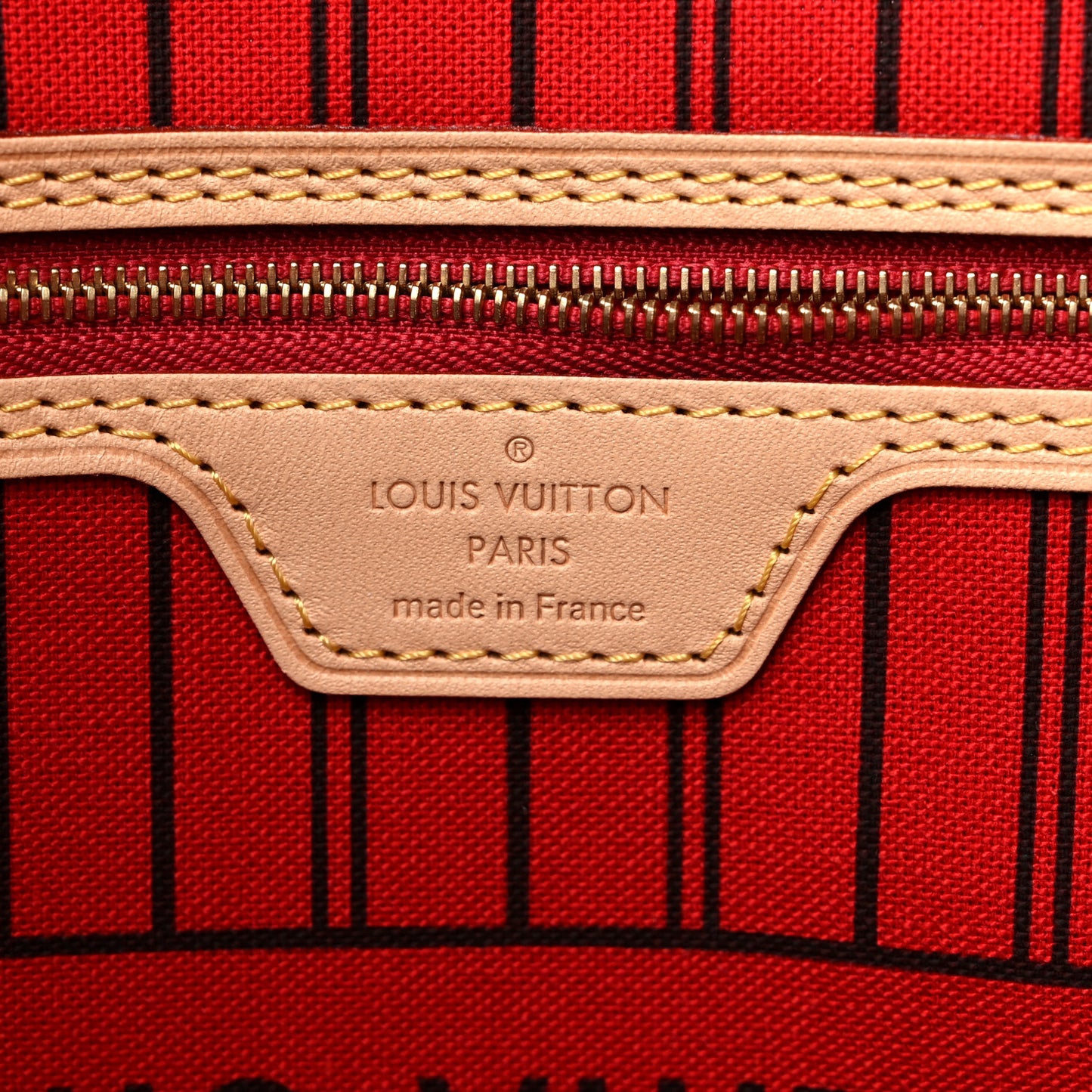 Monogram Neo Neverfull MM Cherry