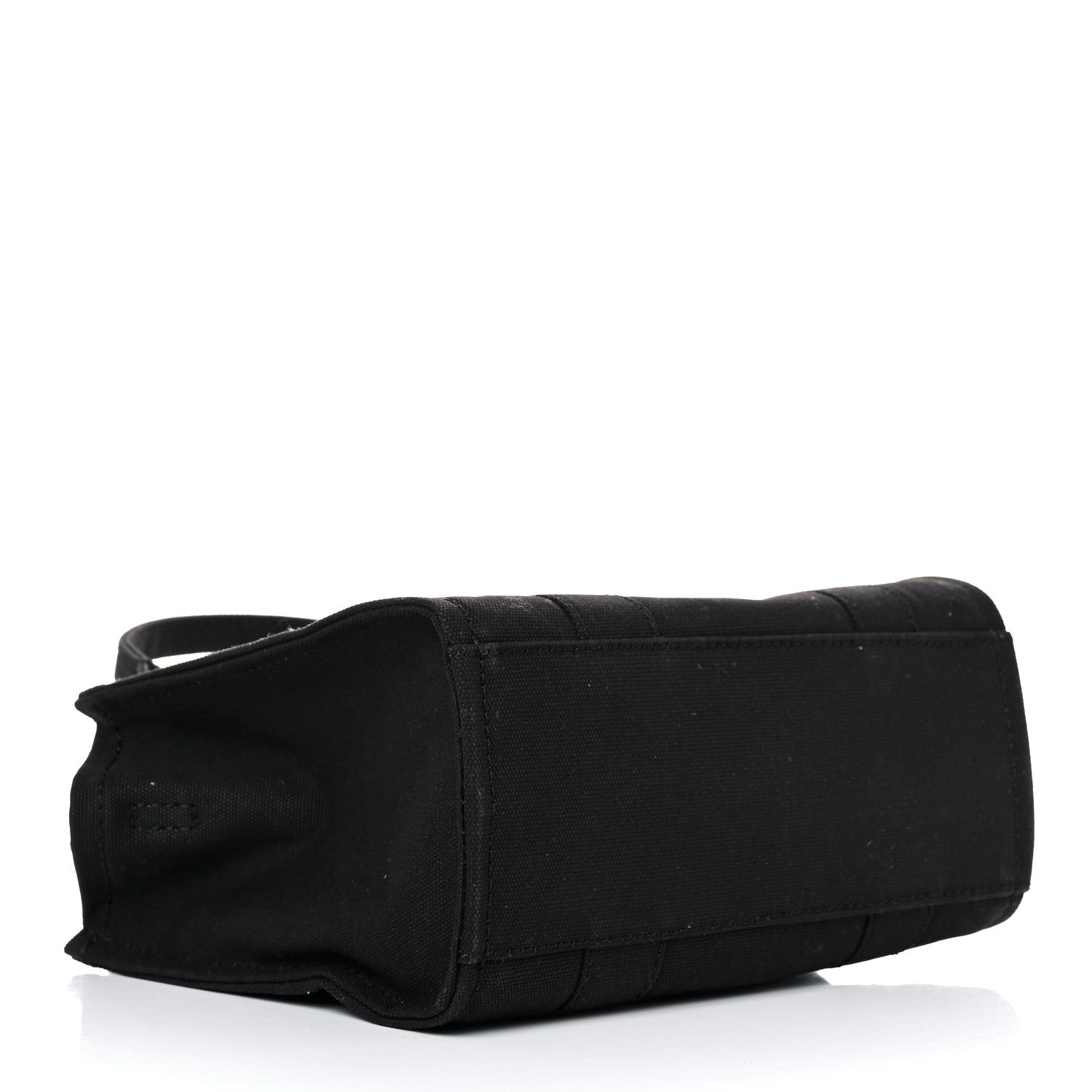Marc Jacobs Cotton Canvas Mini The Traveler Tote Bag Black 4 of 12