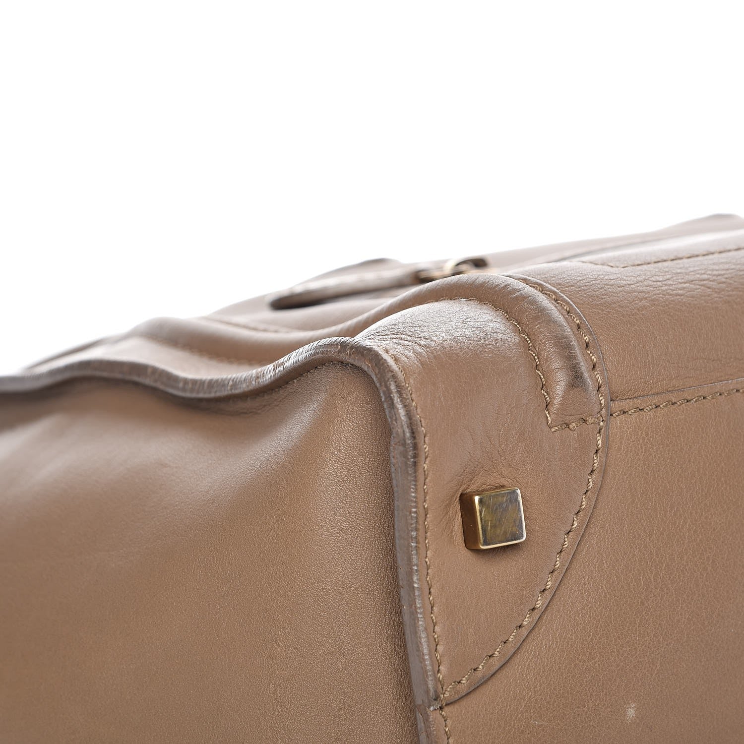 Celine Smooth Calfskin Mini Luggage Camel 8 of 17