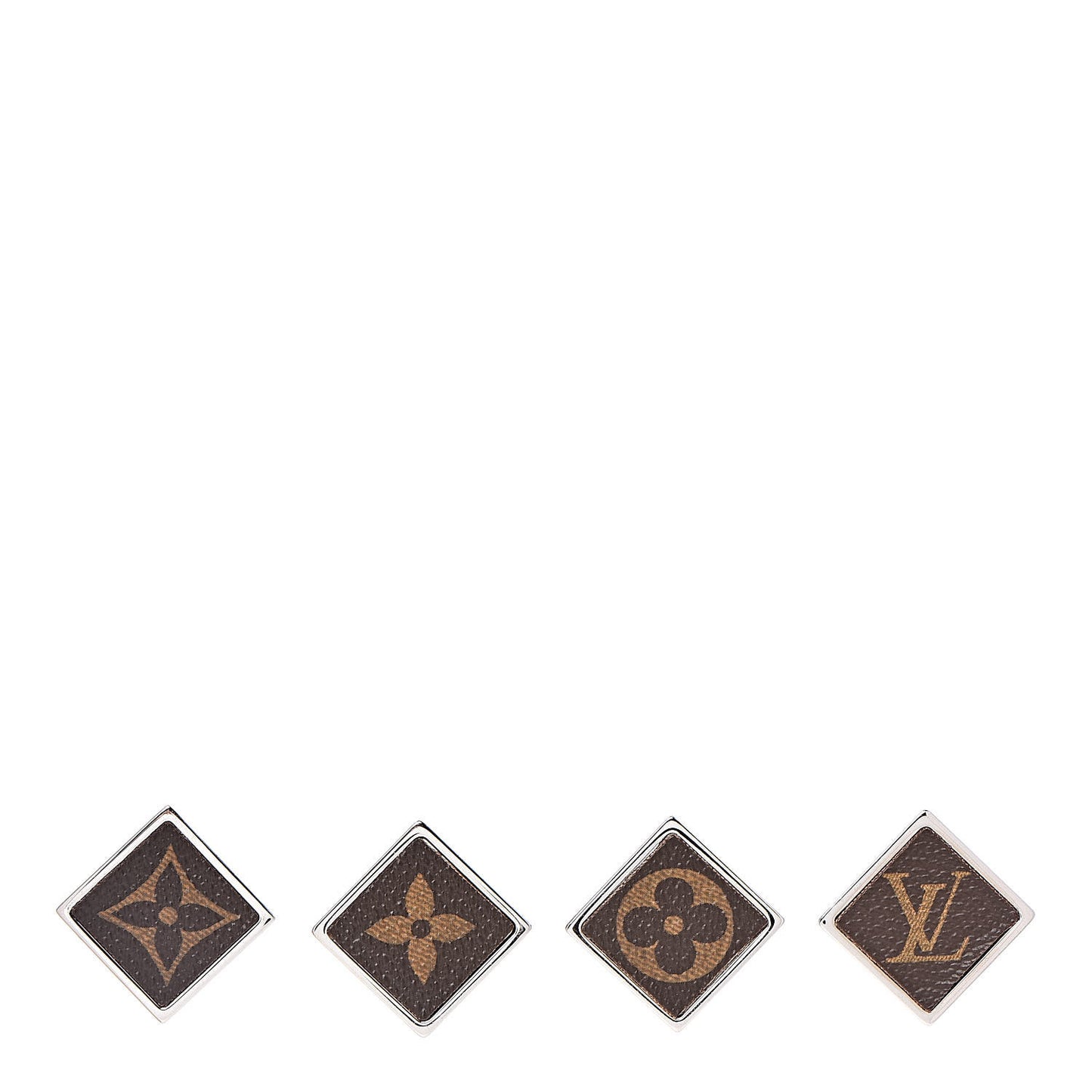 Monogram Canvas Pin Set