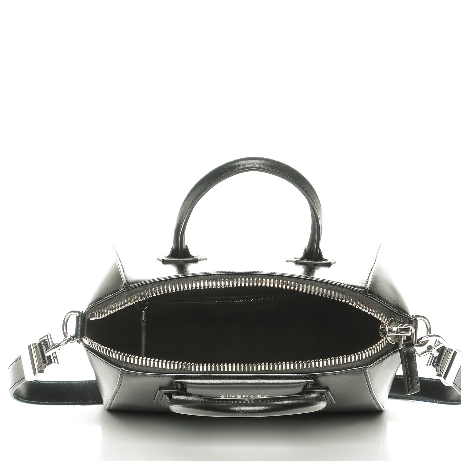 Givenchy Shiny Lord Calfskin Small Antigona Black 5 of 7