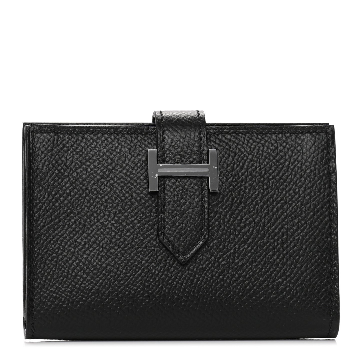 Epsom Monochrome Bearn Card Holder Wallet Black