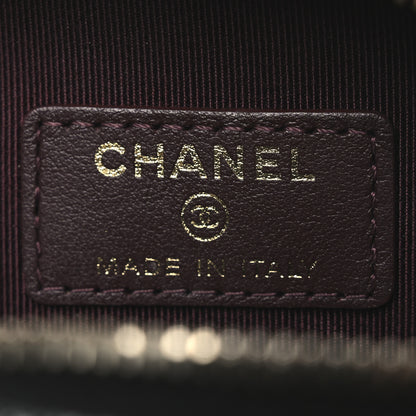 Chanel Caviar Quilted Phone Holder Wallet On Chain WOC Black 6 of 11