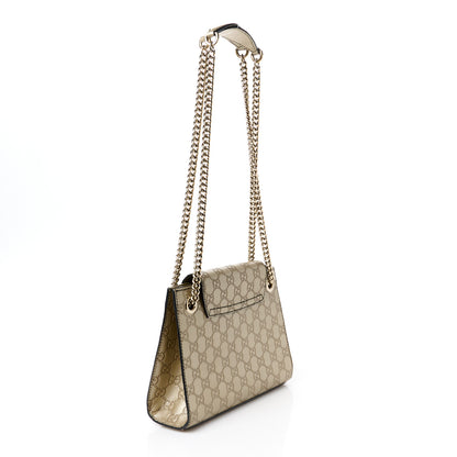 Gucci Shine Guccissima Small Emily Chain Shoulder Bag Gold 3 of 11
