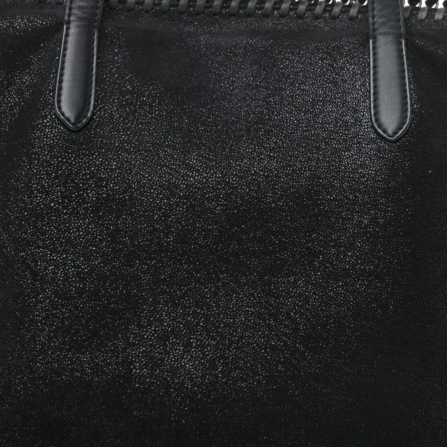 Shaggy Deer Falabella East West Shopper Tote Black