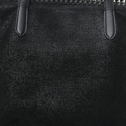 Stella McCartney Shaggy Deer Falabella East West Shopper Tote Black 7 of 11