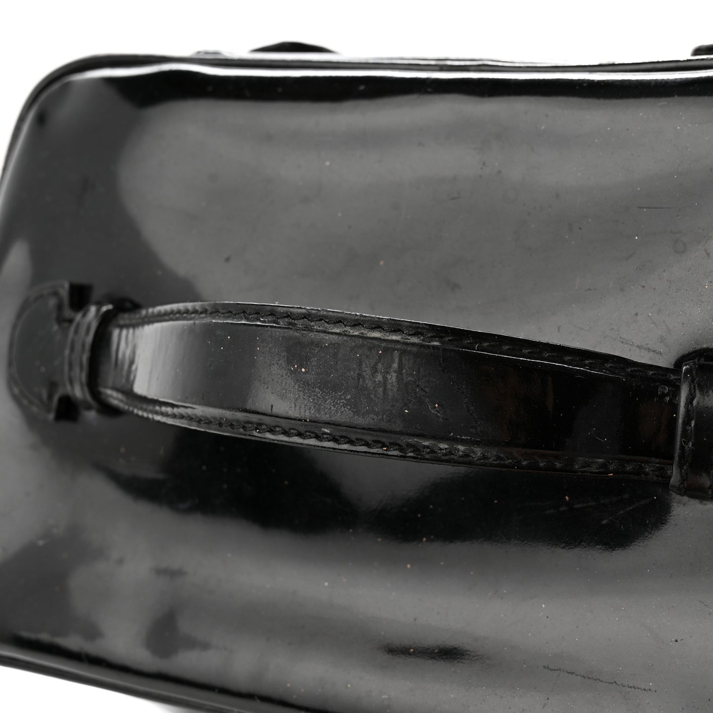 Patent Vanity Cosmetic Case Black