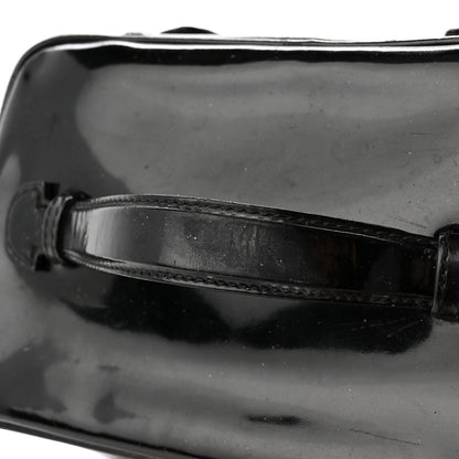 Chanel Patent Vanity Cosmetic Case Black 14 of 20