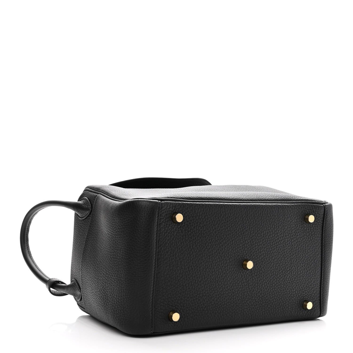 Hermes Taurillon Clemence Lindy 30 Black 4 of 10