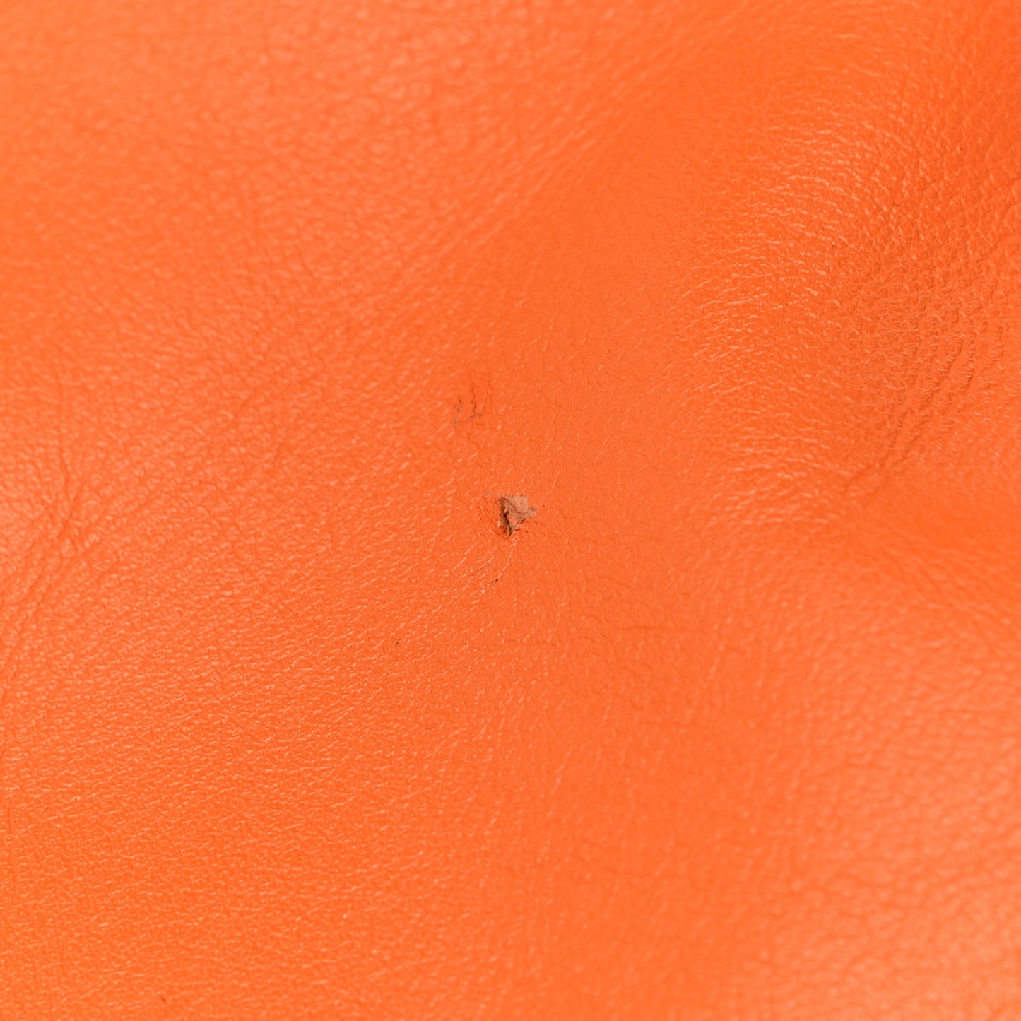 Smooth Butter Calfskin Small The Shoulder Pouch Light Orange